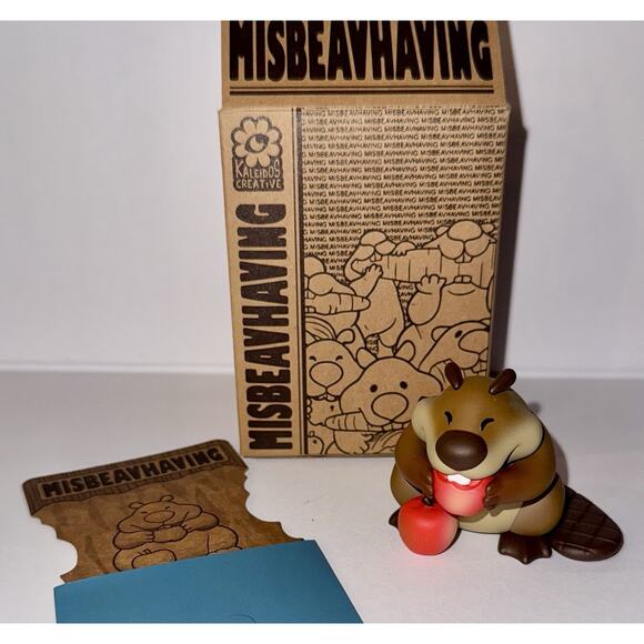 Kaleidos Misbeavhaving Blind Box Beaver Figure Confirmed - Snack - Picture 1 of 7